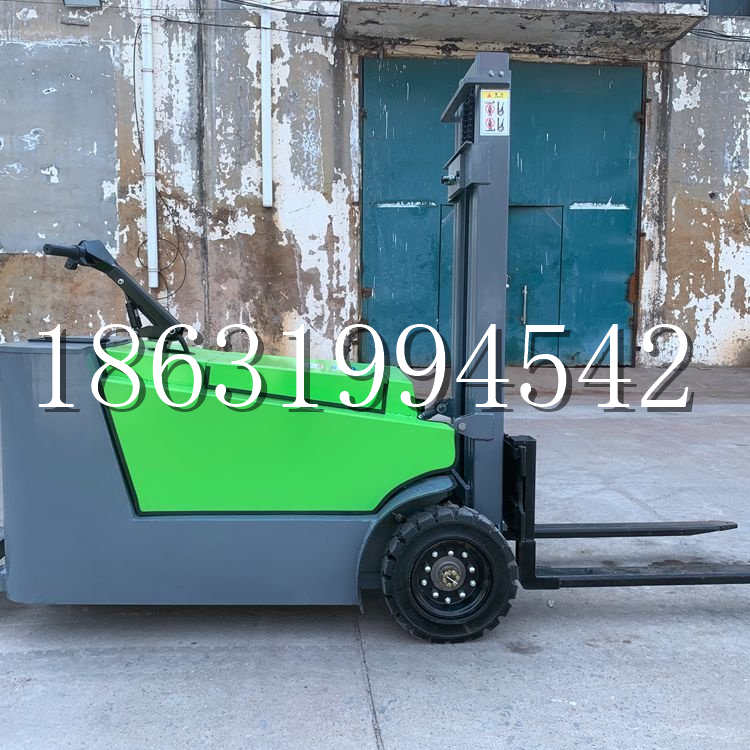益阳市小型电动叉车1吨2吨步行站驾式电瓶堆高充电装卸车液压升降车铲车